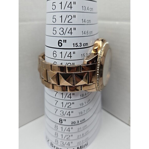 Vince Camuto Rose Gold Chronograph Womens Watch VC5156 New Battery Crystals - Picture 7 of 11